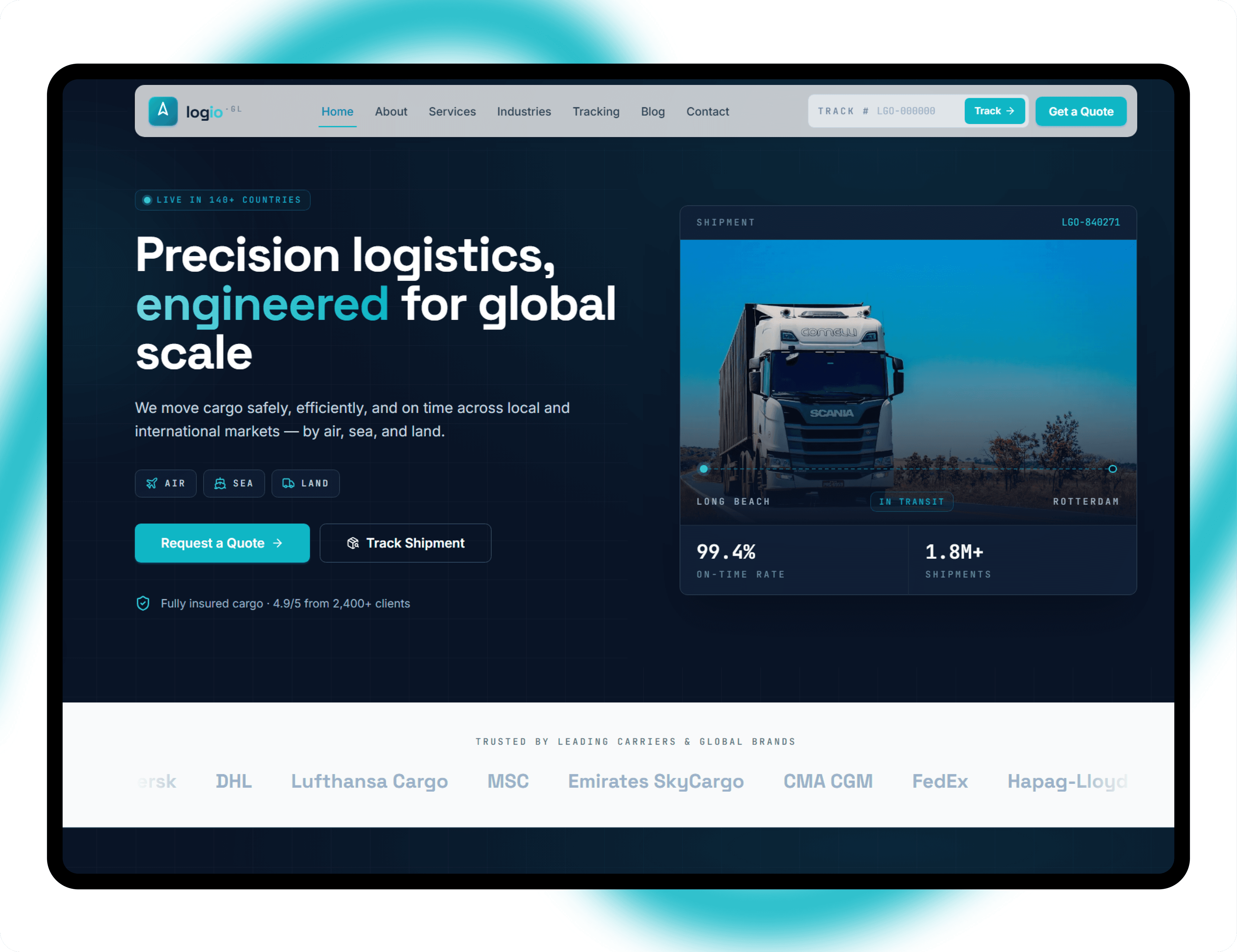 Logio website